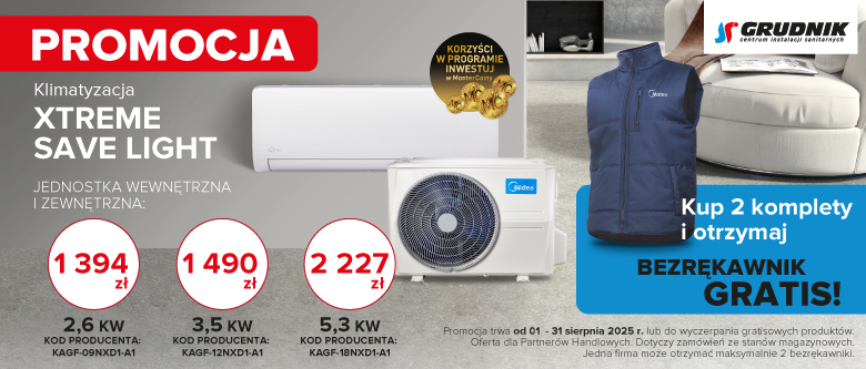 Promocja MIDEA sierpień 2025