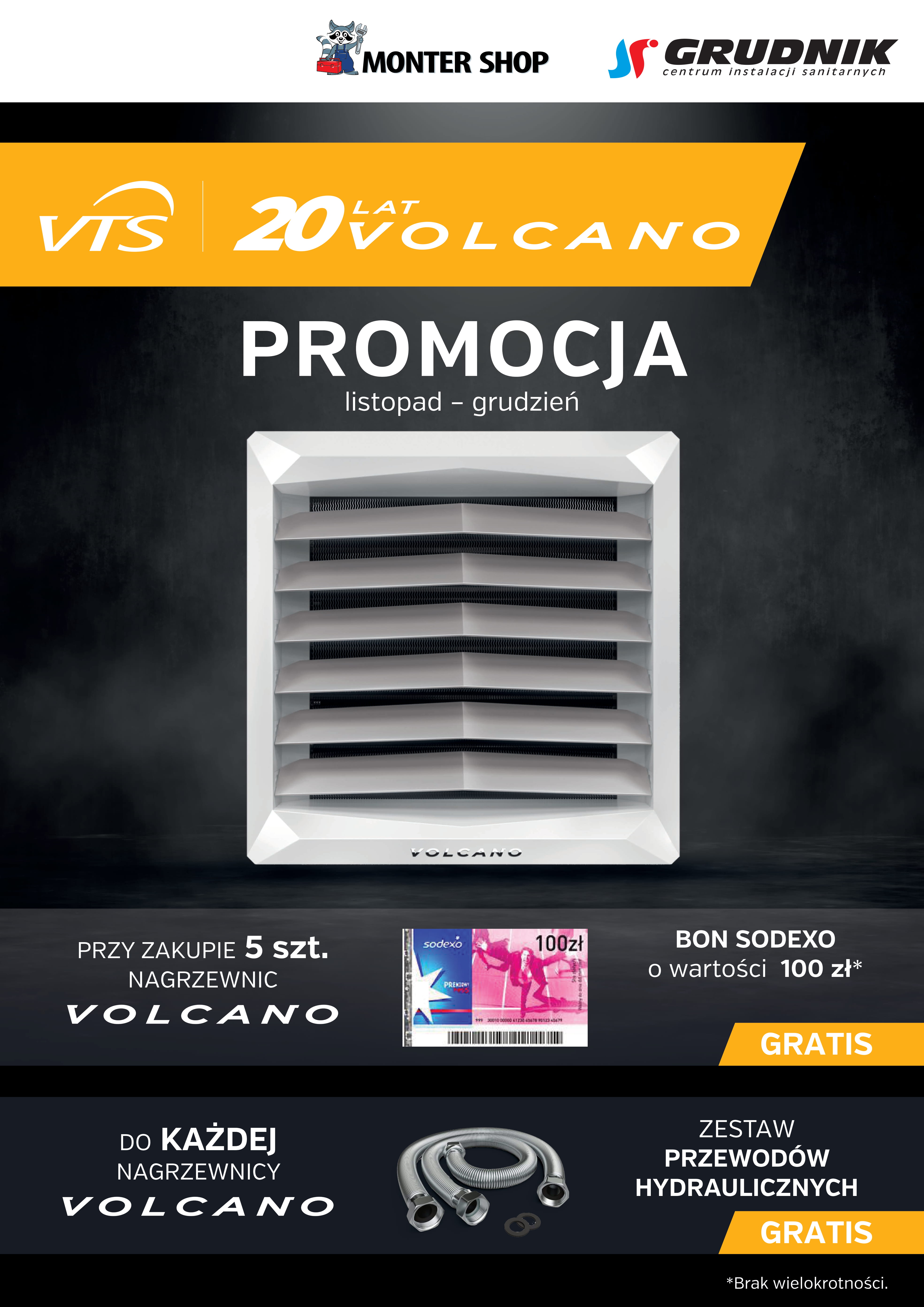 Promocja VTS Volcano
