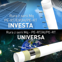 Premiera nowości od MONTER guality! Rury INVESTA i UNIVERSA